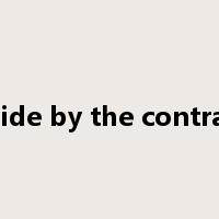 abide by the contract是什么意思