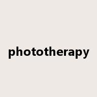 phototherapy是什么意思