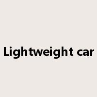 Lightweight car是什么意思