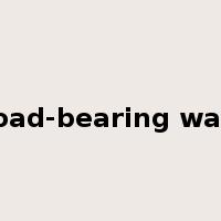 load-bearing wall是什么意思
