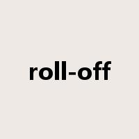 roll-off是什么意思