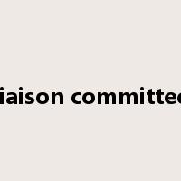 liaison committee是什么意思