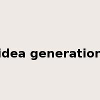 idea generation是什么意思