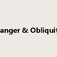 Danger & Obliquity是什么意思