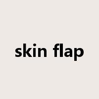 skin flap是什么意思