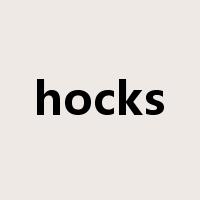 hocks是什么意思