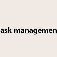 task management是什么意思