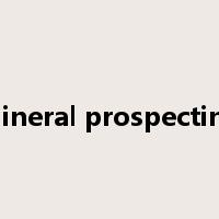 mineral prospecting是什么意思