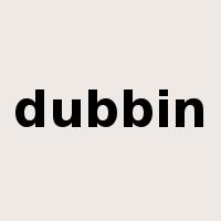 dubbin是什么意思