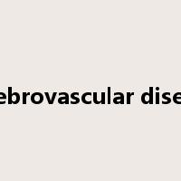 cerebrovascular disease是什么意思