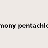 antimony pentachloride是什么意思