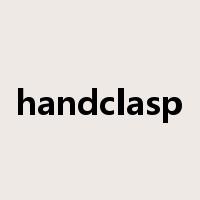 handclasp是什么意思