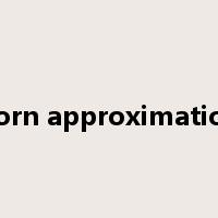 born approximation是什么意思