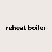 reheat boiler是什么意思