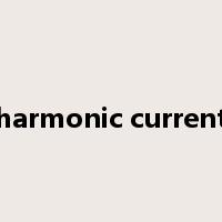 harmonic current是什么意思