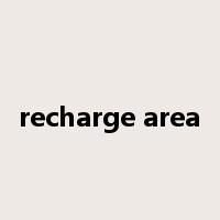 recharge area是什么意思