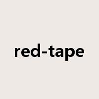 red-tape是什么意思