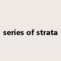 series of strata是什么意思