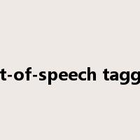 part-of-speech tagging是什么意思