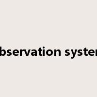 observation system是什么意思