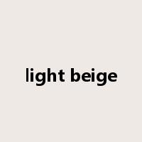 light beige是什么意思