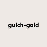 gulch-gold是什么意思