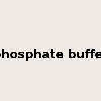 phosphate buffer是什么意思