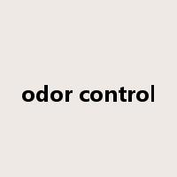 odor control是什么意思