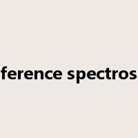 interference spectroscope是什么意思
