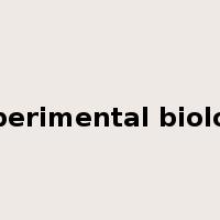 experimental biology是什么意思