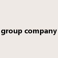 group company是什么意思
