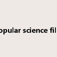 popular science film是什么意思