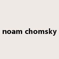 noam chomsky是什么意思