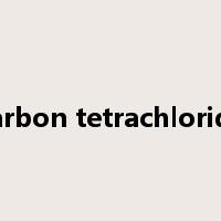 carbon tetrachloride是什么意思
