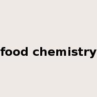 food chemistry是什么意思