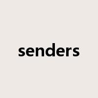 senders是什么意思