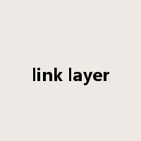 link layer是什么意思