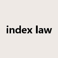 index law是什么意思