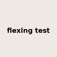 flexing test是什么意思