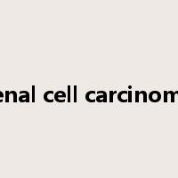 renal cell carcinoma是什么意思