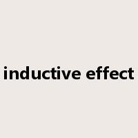 inductive effect是什么意思