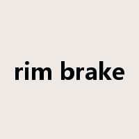 rim brake是什么意思