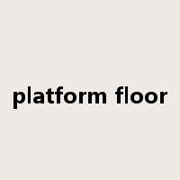 platform floor是什么意思