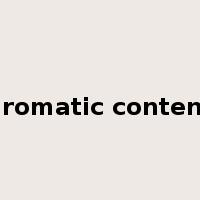 aromatic content是什么意思