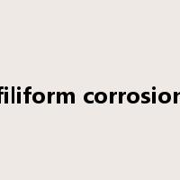 filiform corrosion是什么意思