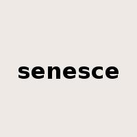 senesce是什么意思