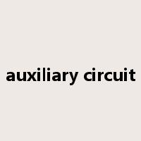 auxiliary circuit是什么意思