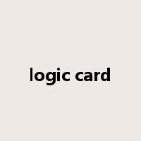 logic card是什么意思