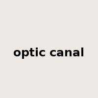 optic canal是什么意思