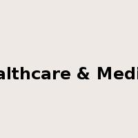 Healthcare & Medical是什么意思